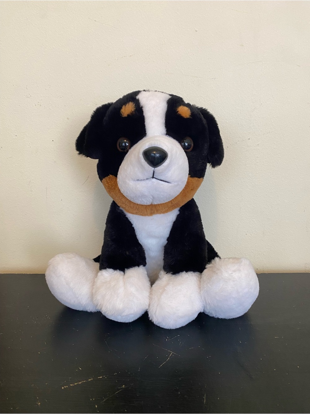 Hugs & Cuddles Bernese Mountain Dog Black Brown White Plush Stuffed Animal 2024